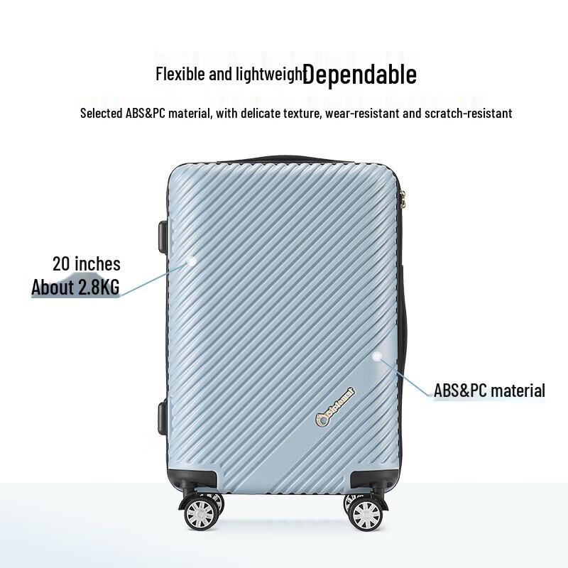 Diplomat 20-inch Titanium Carry-on Spinner Suitcase