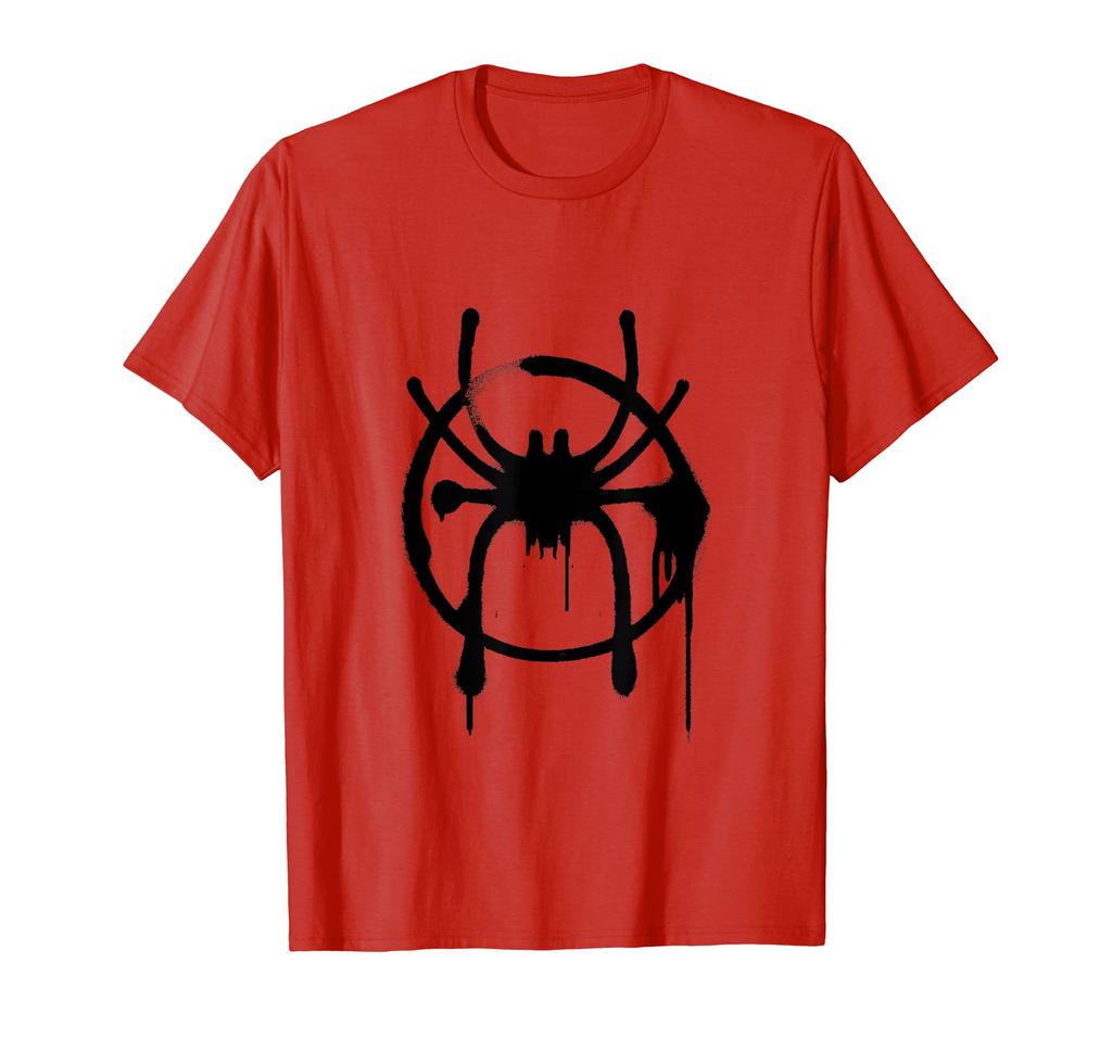 Marvel Spider-Man Spider-Verse Black Icon T-Shirt