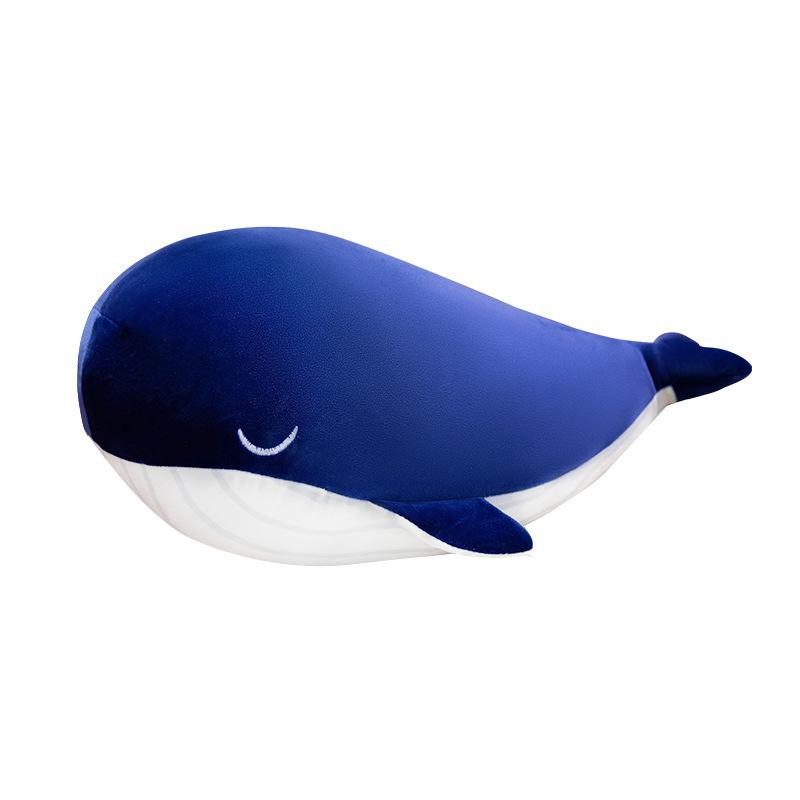 

Кукла-кит Большая белая акула Синяя китовая акула Мягкая игрушка кукла Подарок на день рождения Подводный мир 25cm 0.1kg синий