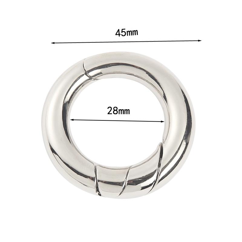 Metal Luban Lock Unloop Toy Brain Teaser Classic Difficult Unlocked Maze Puzzles Parents Kids Interaction Educational Games Toy