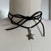 Sweet Cool Heart Pendant Necklace Adjustable Choker Fashion Collar Neckchain