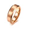 Tungsten Steel Men Ring Fashion Jewelry Durable Comfort Fit Wedding Band Stylish Accessory for Him