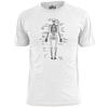Herren Anterior Skelett Bauplan T-Shirt Biologie Körper Menschliche Knochen Medizin