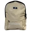 Fashionable Versatile Printed Zipper Closure Fabric Backpack Unisex Backpack Off-White LAB33405-CRM