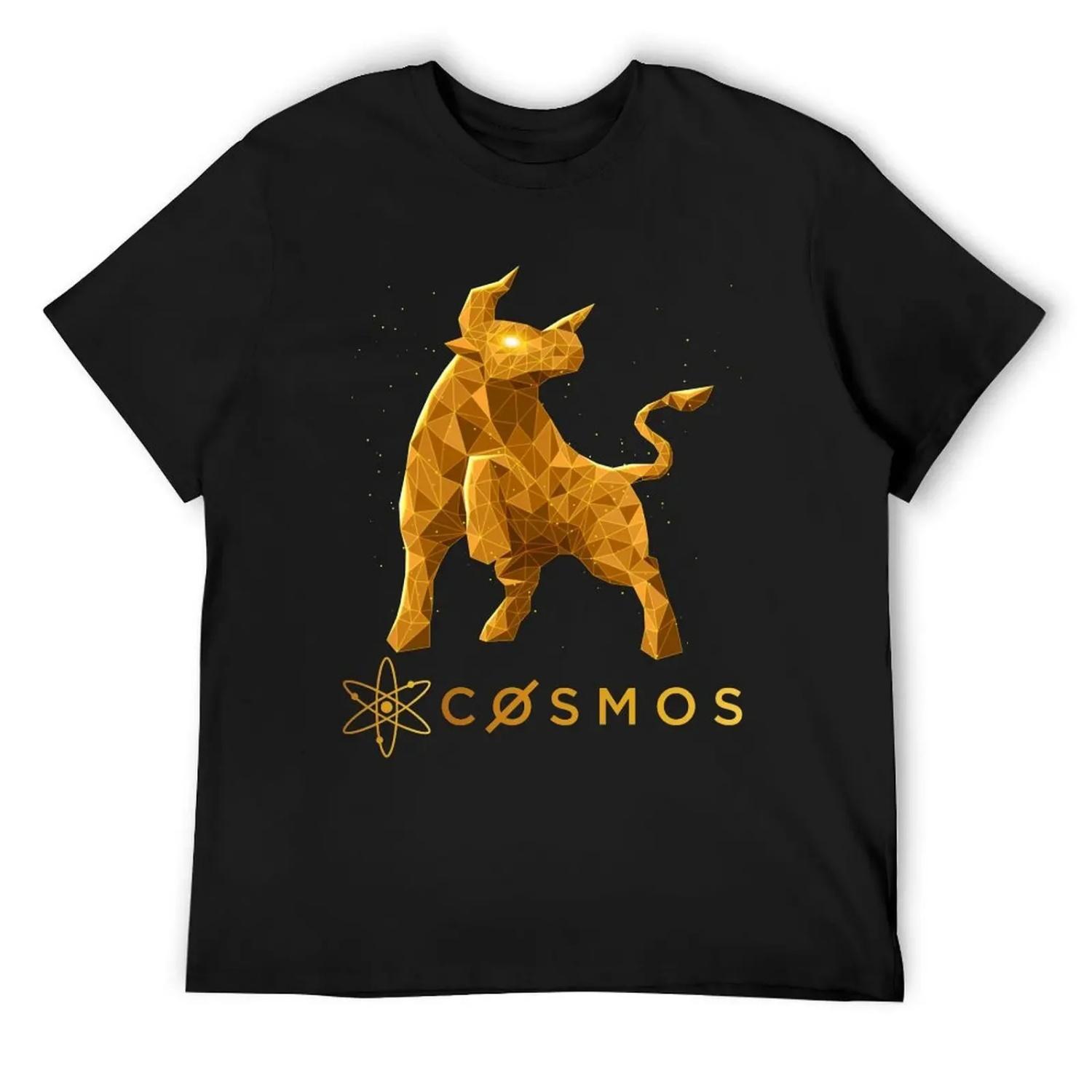 

Bull Market Cosmos ATOM Coin To The Moon Crypto Token Cryptocurrency Blockchain Wallet T-Shirt cheap stuff plain t shirts men XXXXXL чорний