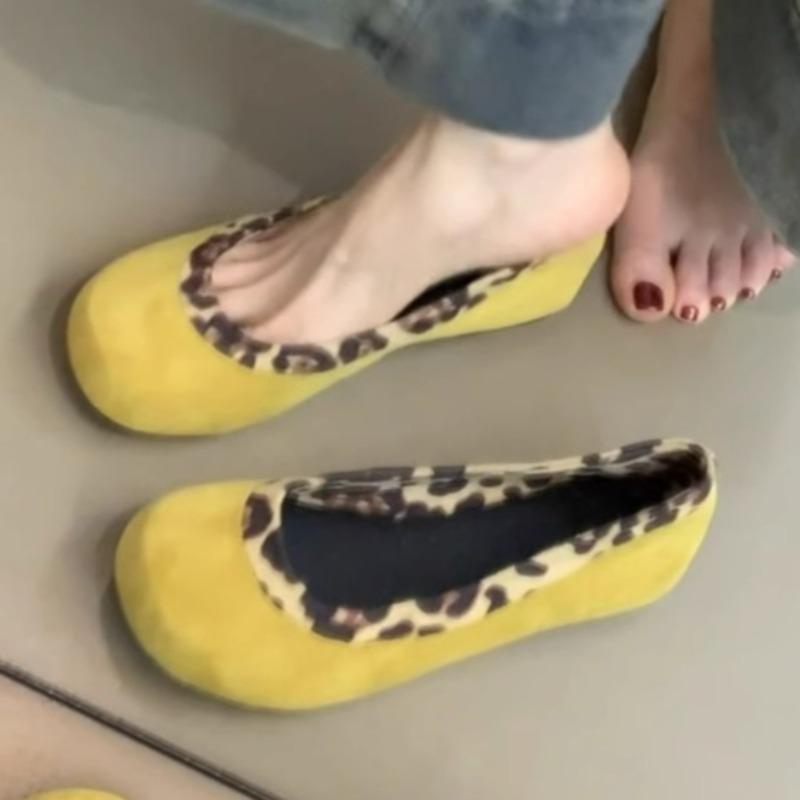 

Мода 2025 Осень Женские Балетки Модные Лоферы из Замши Классические Повседневные Кроссовки для Бега Новые Тренды Zapatillas Mujer 40 жёлтый