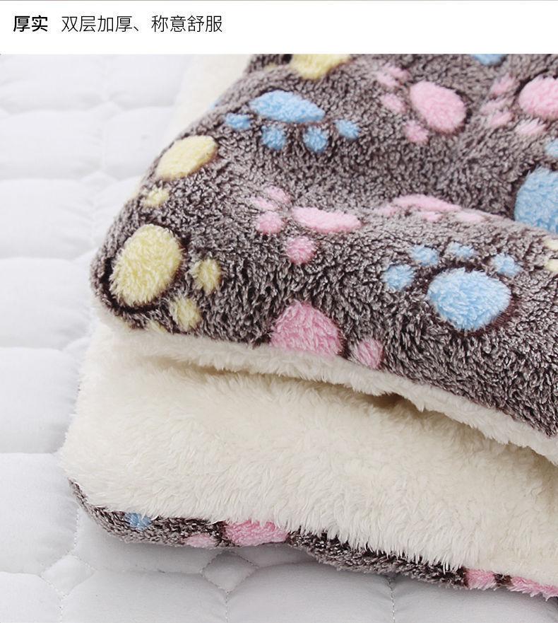 Double Sided Warm Thickened Pet Mat For Cats Dogs