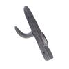 Wall Mounted Cactus Shaped Double Hook Sturdy Iron Coat Hanger for Entryway or Bathroom Easy Installation Towel Hook