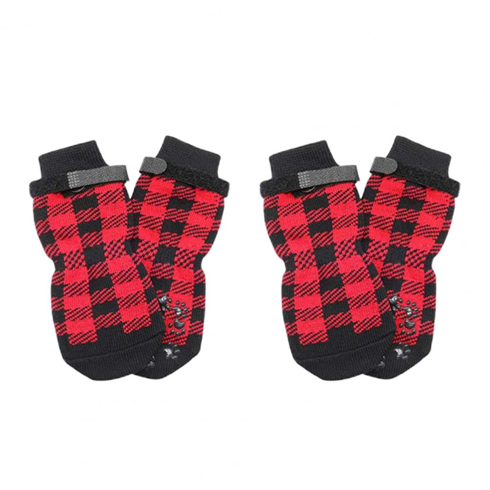 Lovely Puppy Short Socks Long Lifespan Pet Dog Cat Claw Printed Socks Decoration Non-Slip Cotton Cat Socks Pet Supplies