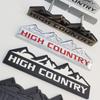 3D Metal HIGH COUNTRY Emblem Badge Alloy Decoration Grille Sticker Car Rear Trunk Fender Side Decal for Chevrolet Accessories