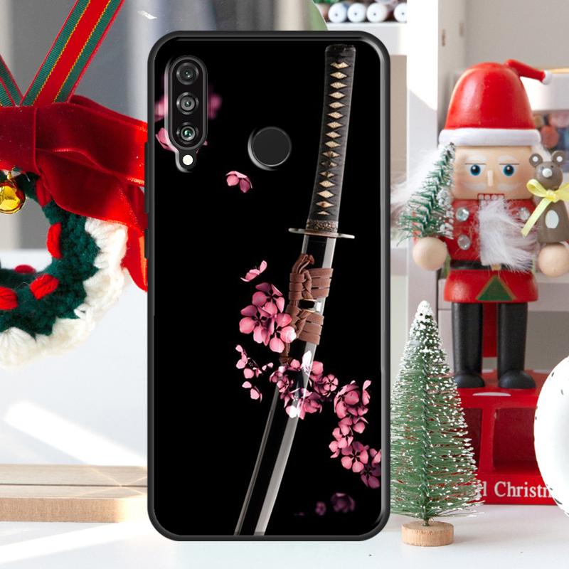 Japan Samurai Ninja Ronin For Huawei Nova 5T 9 10 SE 7i 8i 11i 12i Y73 Y72 Y61 Y91 Y60 Y70 Y90 P20 P40 P30 Lite Case