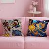 Popular Sslay the Spireing Cushion Cover Comfortable Reversible Pillow Cover Ideal for Car Sofa Bedroom  Beyond