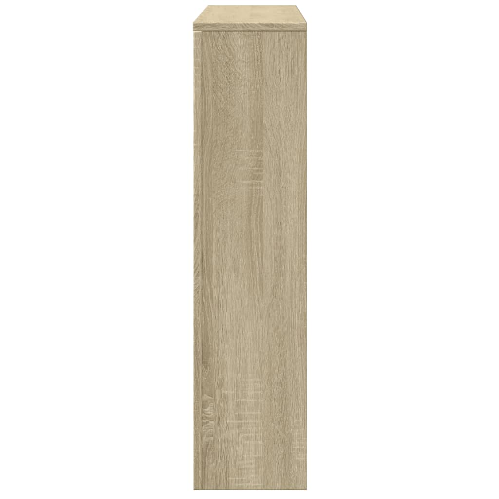 Radiator Cover Sonoma Oak 175 x 20 x 82 cm Particleboard