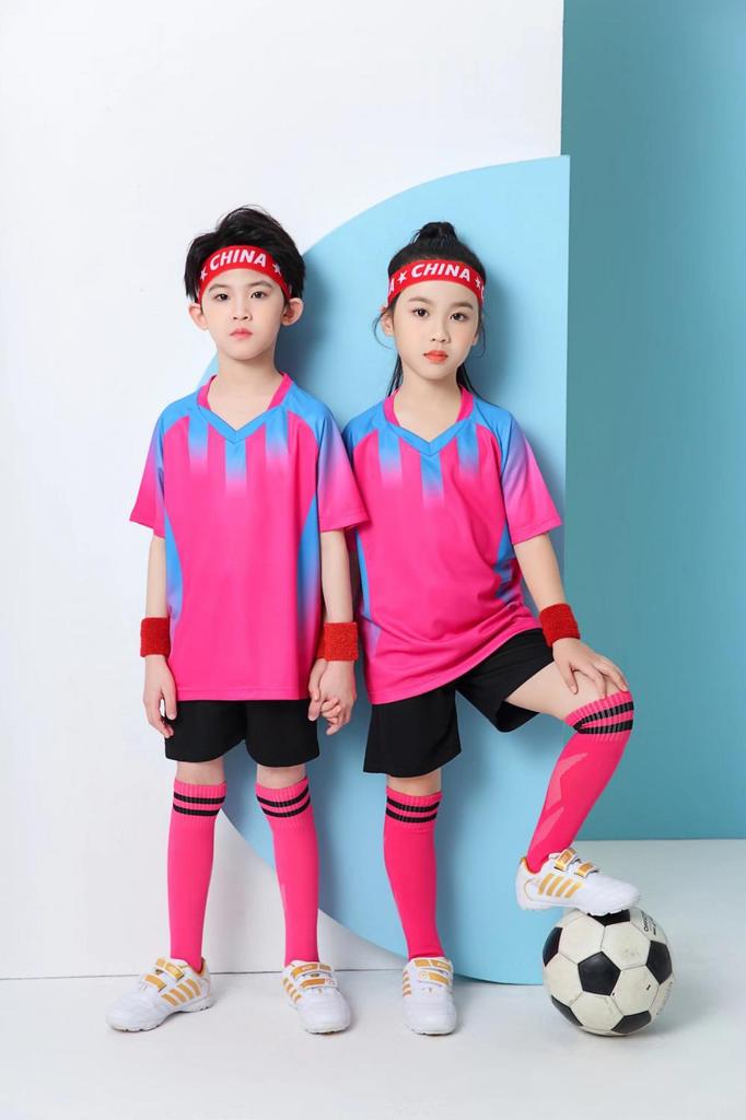 Summer New Soccer Training Uniform Men'S And Women'S Suit Adult Children Team Competition Training Uniform Jersey Fb07