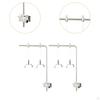 Tank Lamp Holder Aquarium Bracket Easy Installation, Aluminum Alloy Sturdy Light Riser Stand,