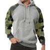 Herren Camouflage Sweatshirt Hoodie Herren Sport Übergröße Freizeit Sweatshirt