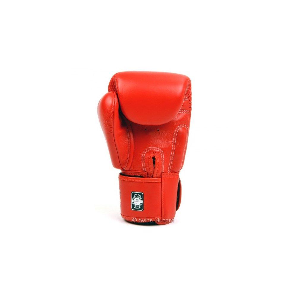 Twins Special Boxing Gloves Velcro 8 oz Red