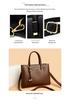 2025 Autumn/Winter Large Capacity Retro Women's Briefcase and Crossbody Tote Bag
