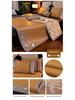 Summer Double-Sided Ice Rattan & Bamboo Cooling Mat