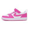 Nike Court Borough Low Recraft PS Laserowa Fuksja Dziecięce Sneakersy Różowe Białe DV5457-123