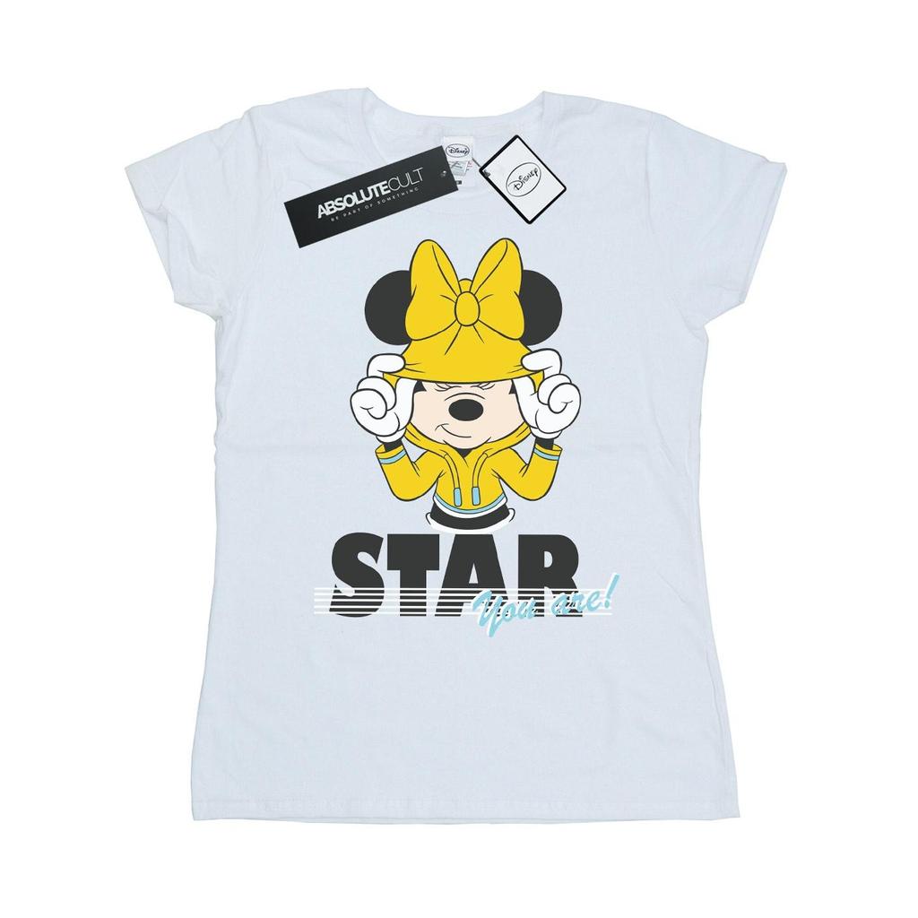 Disney Womens/Ladies Mickey Mouse Star You Are Cotton T-Shirt