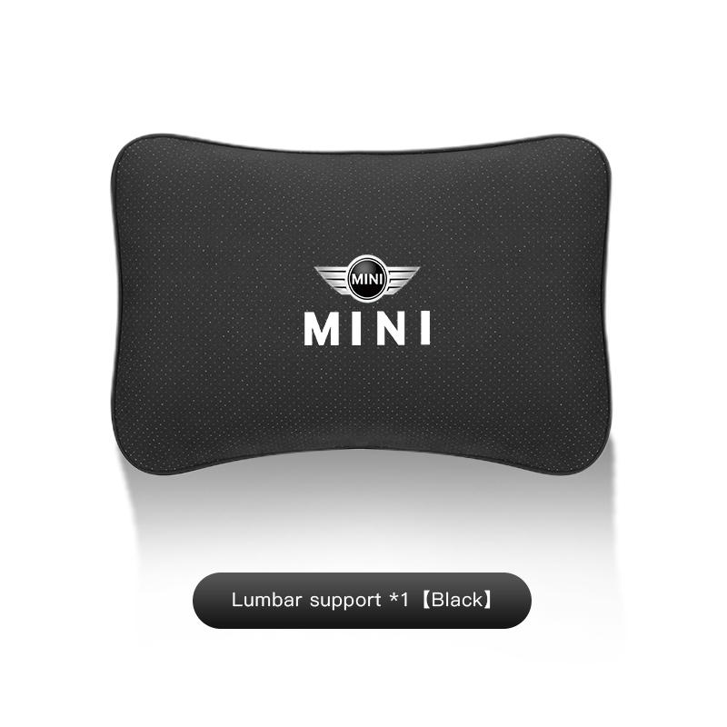 Accessori Supporto Lombare e Poggiatesta in Seta Ghiacciata per Auto MINI Per MINI Cooper One R50 R52 R54 R53 R56 Countryman R60 F55 F56 JCW R58 R59 mjewr55