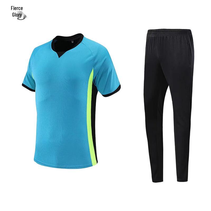 LIEYAO Unisex Referee Sports Uniform Set