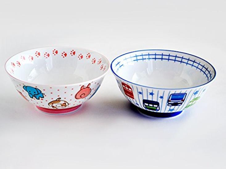 Tableware East Kids Ramen Animal for Girls Bowl, 16cm, Lover,