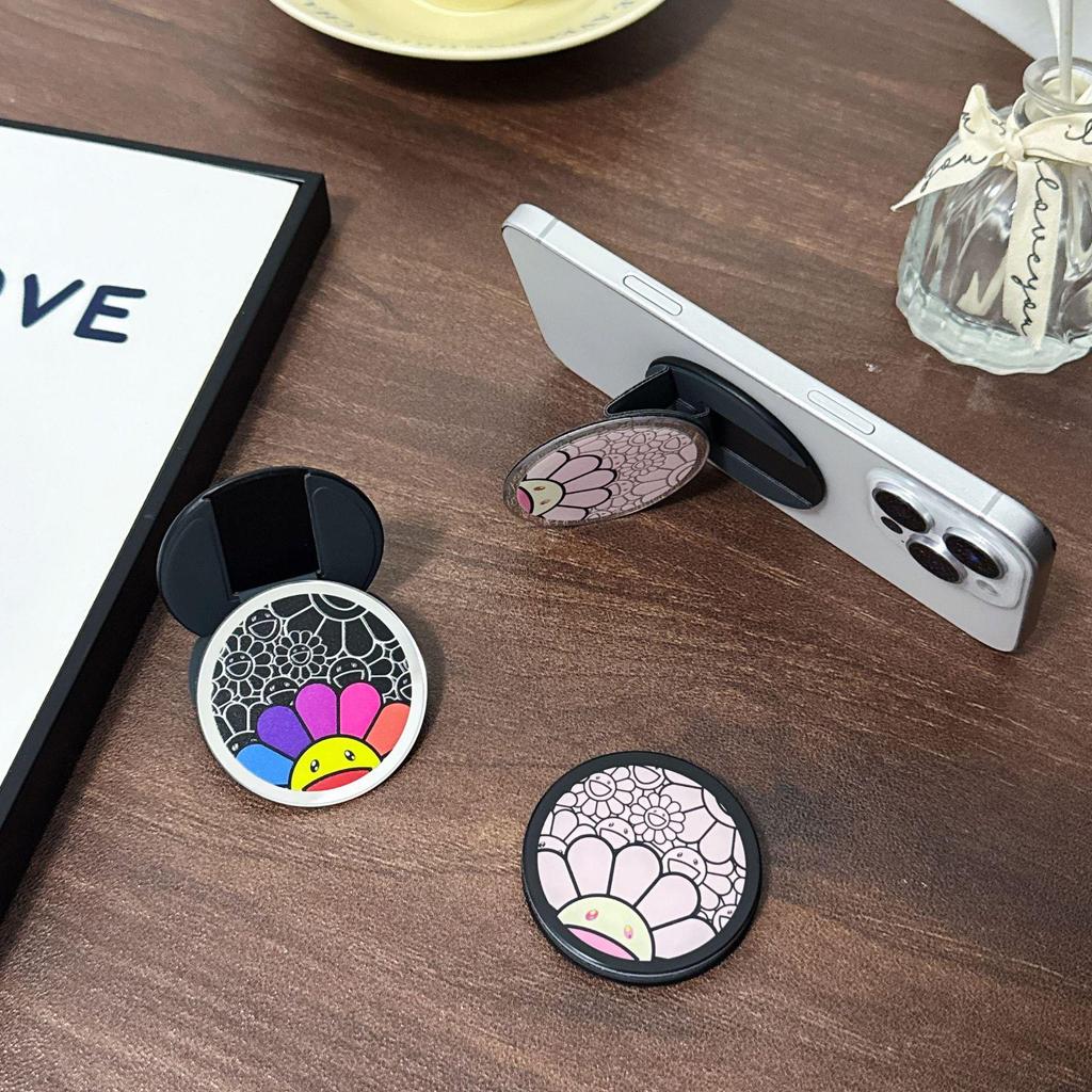 Faltbarer magnetischer Handy-Ständer im Cartoon-Stil für Schreibtisch und Zuhause