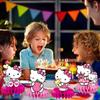 8Pcs Kitty Honeycomb Table Centerpiece, Kitty Birthday Party Supplies Table Decorations for Kids Party Decorations