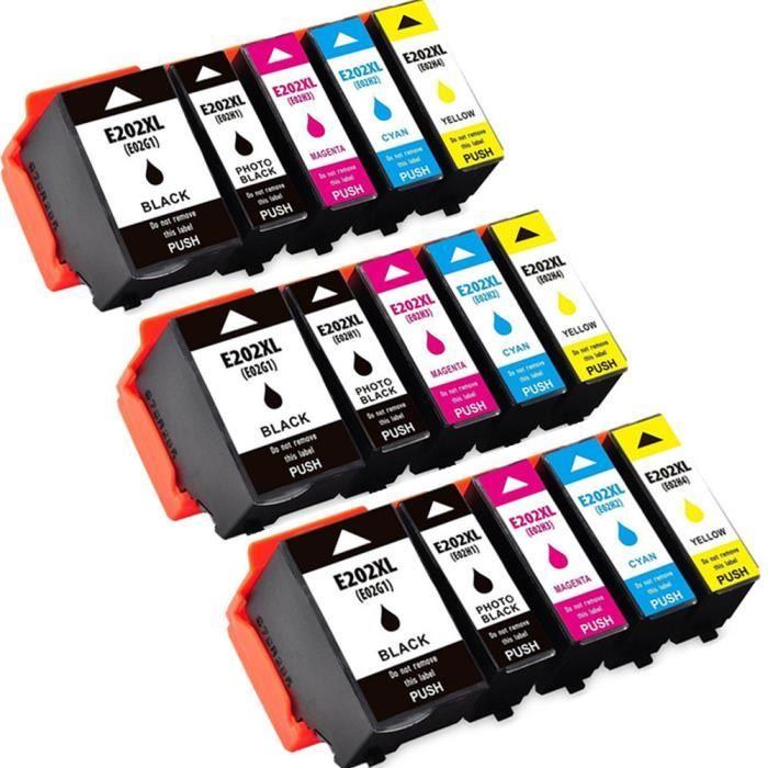 Ink Cartridges Pack of 15 - Epson - Expression Premium Xp-6000 - Black, Small Black, Cyan, Magenta, Yellow