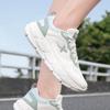 Xtep Lightweight Versatile Trendy Breathable Rebound Low-Top Casual Running Shoes Women sneaker White Green 875318110032-6