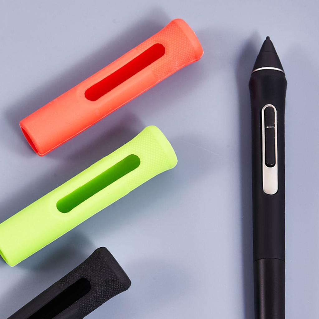Weiche Silikon-Stift-Abdeckung, Hülle, Hautschutz für Wacom Tablet Pen PTK440 501e, Schutzgriffhalter