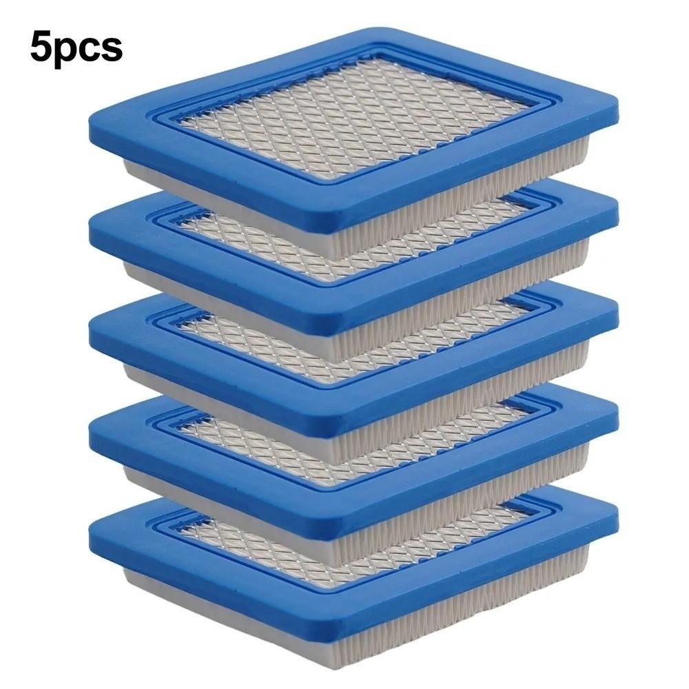 5pcs Square Lawn Mower Air Filter O20 20 Engine Air Filter for Briggs Stratton 491588