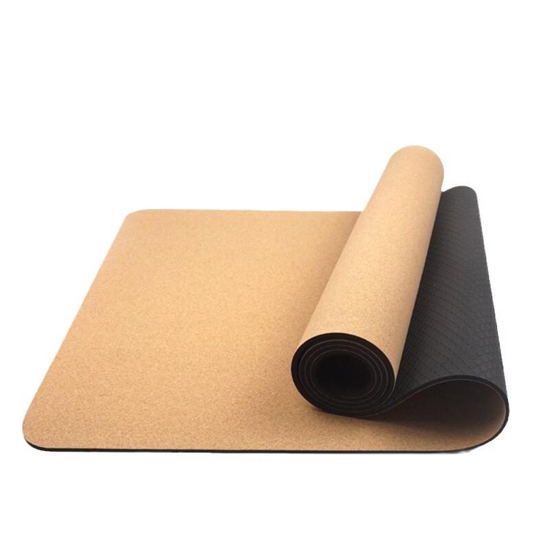 

Cork Yoga Mat with Alignment Lines