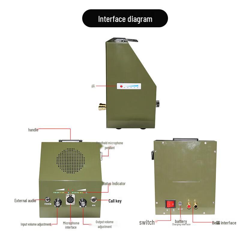 Guangyu Xingzhou GY-CS800D Portable Magnetic Megaphone