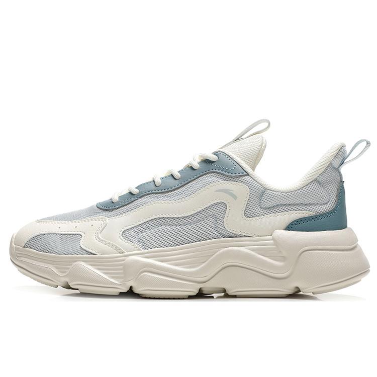 New Anta Dance Battle 2.0 Low-Top Sports Casual Shoes Men's Gray White 112238860-4