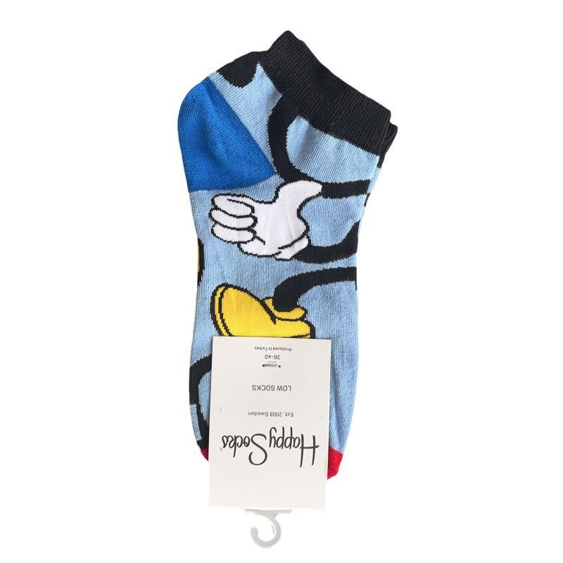 Happy Socks Womens Ankle Cartoon Cute Cotton Low Cut Colorful Casual