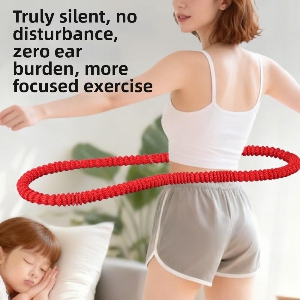 Waist Slimming Fat Burning Sports Hoop Low Noise Abdominal Hoop  Fitness Equipment