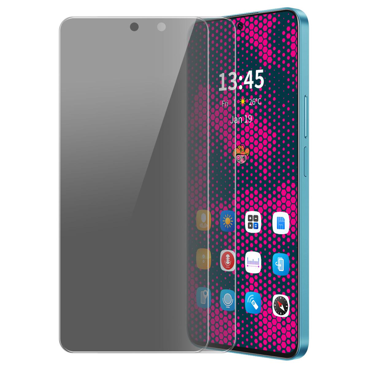 

ENKAY HAT PRINCE 2Pcs For ZTE Blade V40 Anti-Spy High Aluminium-Silicon Glass Film Type A