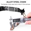 Long Safety Chain Password  Lock For Bike Anti Theft Steel Motorcycle Lock Cycling Electric Bike Accessories