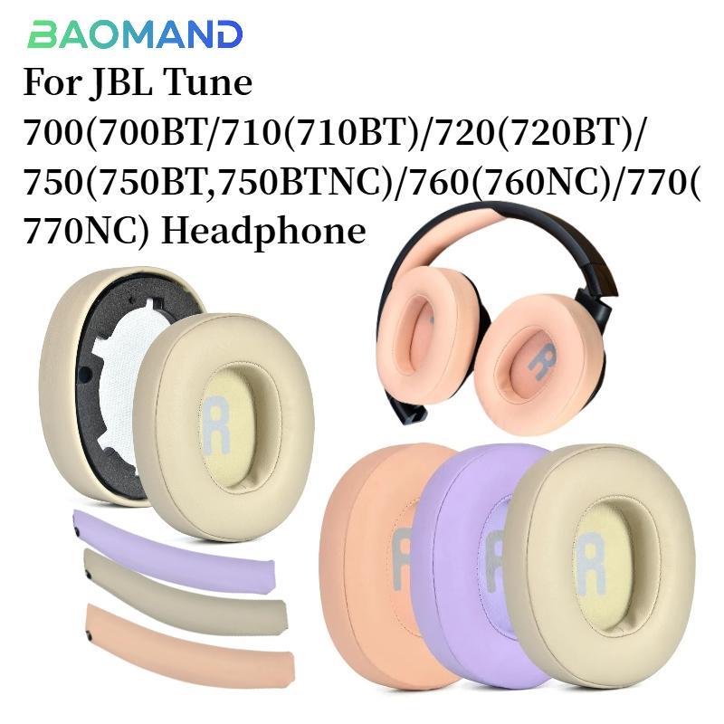 For JBL Tune 700(700BT)/710(710BT)/720(720BT)/750(750BT,750BTNC)/760(760NC)/770(770NC) Replacement Headphones Soft Memory