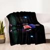 Messi Celebrates Victory Blanket Warmthful Decor Great for Office Chair Picnics Bedding All-Season Use Modern Style