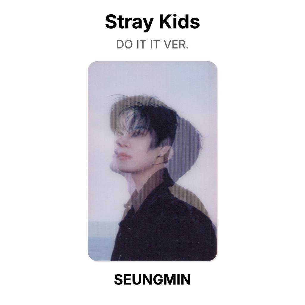 Stray Kids DO IT IT VER. Official Photocard
