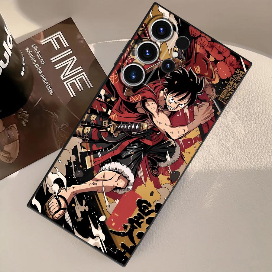 Case for Samsung Galaxy S20 S25 Ultra S23 FE S9 S24 Plus S21 S22 Funda Phone Cover Cool Luffy ACE
