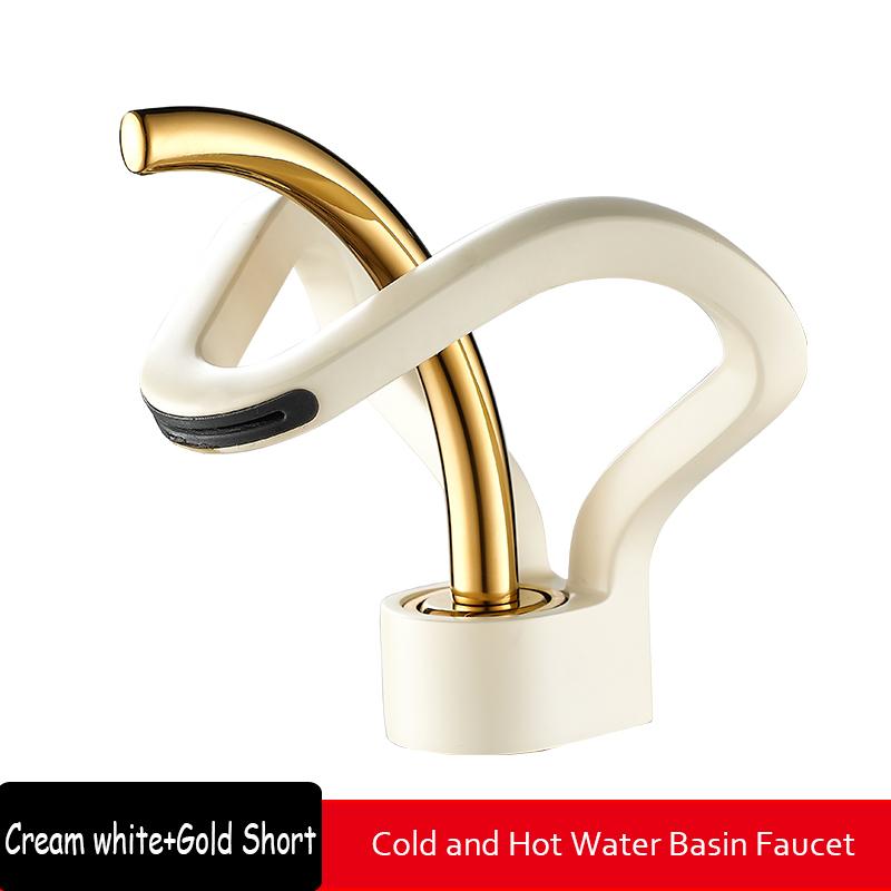 Wasserfall Kreative Badezimmer Waschtischarmatur Spültischarmatur Deckmontiert Heiß Kalt Wassermischer Kran Messingkörper Einlocharmaturen Mischer