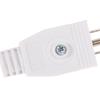 Amerikanischer Abziehbarer Stecker Amerikanischer 3-Pin 15A AC Elektrischer Strom Stecker Adapter Kabel Wiederanschließbarer Verlängerungskabel-Stecker
