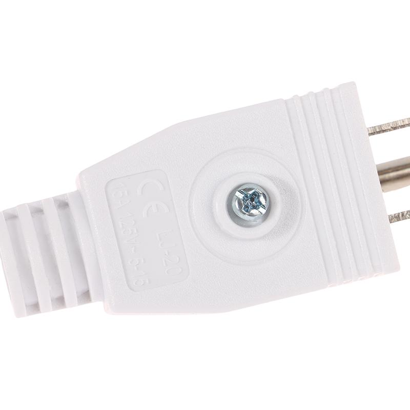 Amerikanischer Abziehbarer Stecker Amerikanischer 3-Pin 15A AC Elektrischer Strom Stecker Adapter Kabel Wiederanschließbarer Verlängerungskabel-Stecker