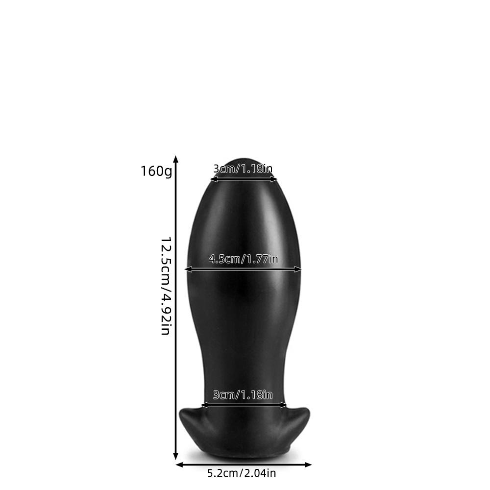 Large Dragon Egg Anal Plug, Soft Silicone, Female Masturbation, Anal Expansion, Butt Insert, Adult Toy, Unisex