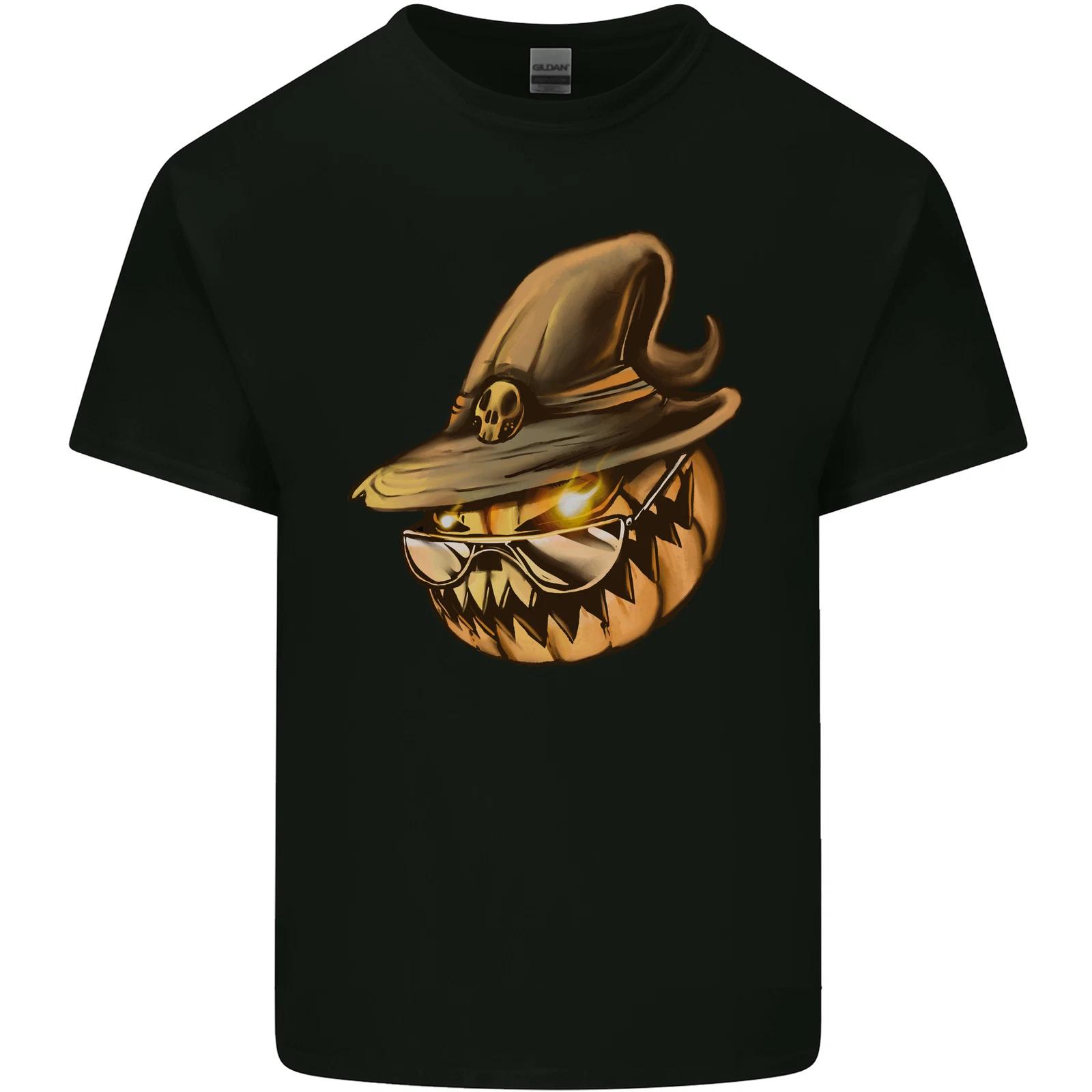 Cool Pumpkin Halloween Kids T-Shirt Childrens 2XL